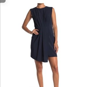 Sleeveless Navy Mini Dress